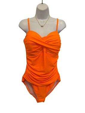 RELLECIGA Tummy Control One Piece Swimsuits Slimming Molded Cups, XL, NWT